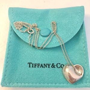 Tiffany & Co Heart Necklace Sterling Silver